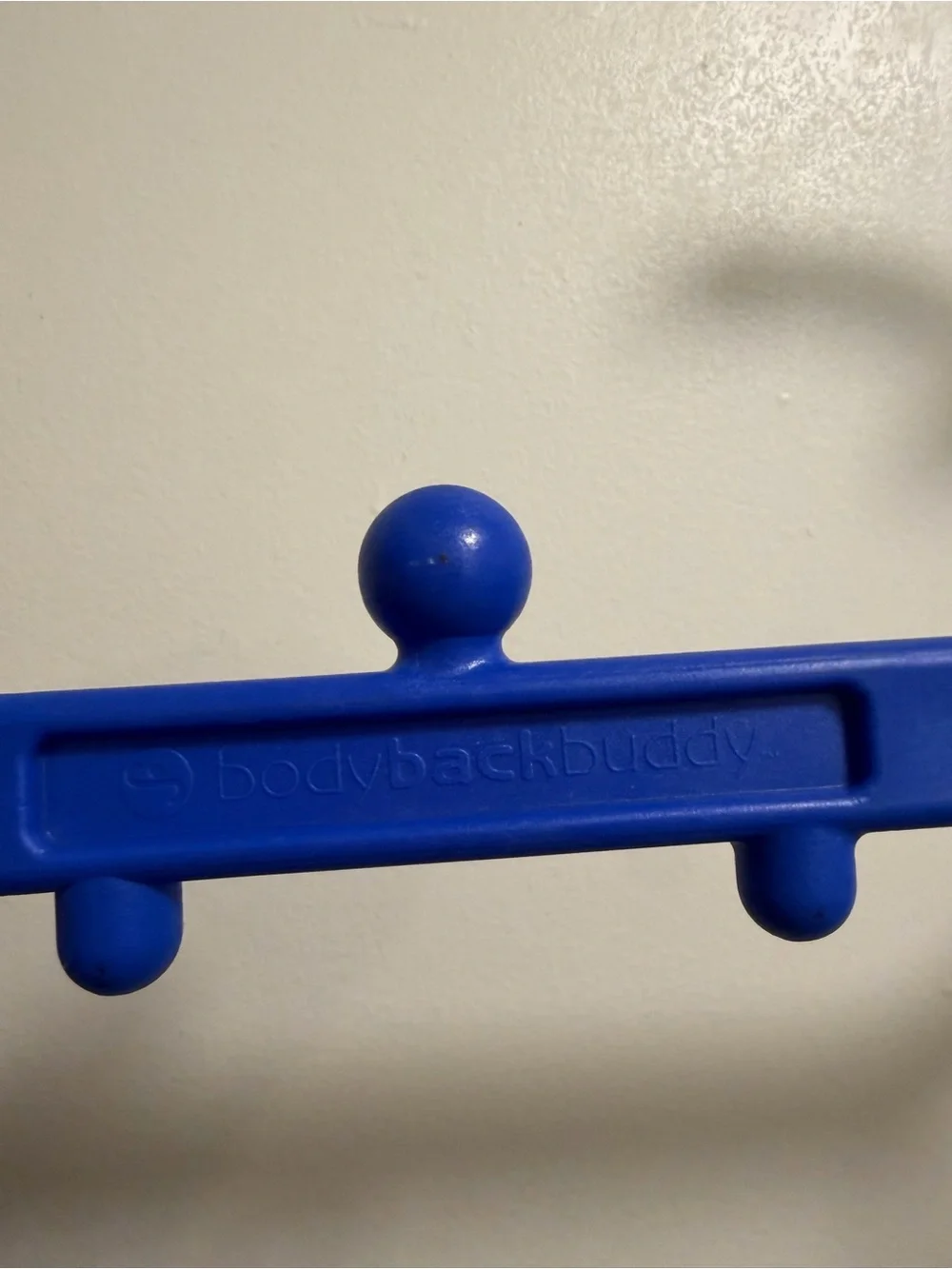 Body Back Buddy Trigger Point Massager Blue S-Shaped Therapy Tool Unisex OS